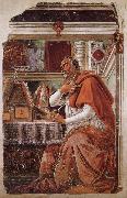 Sandro Botticelli St. Augustine painting